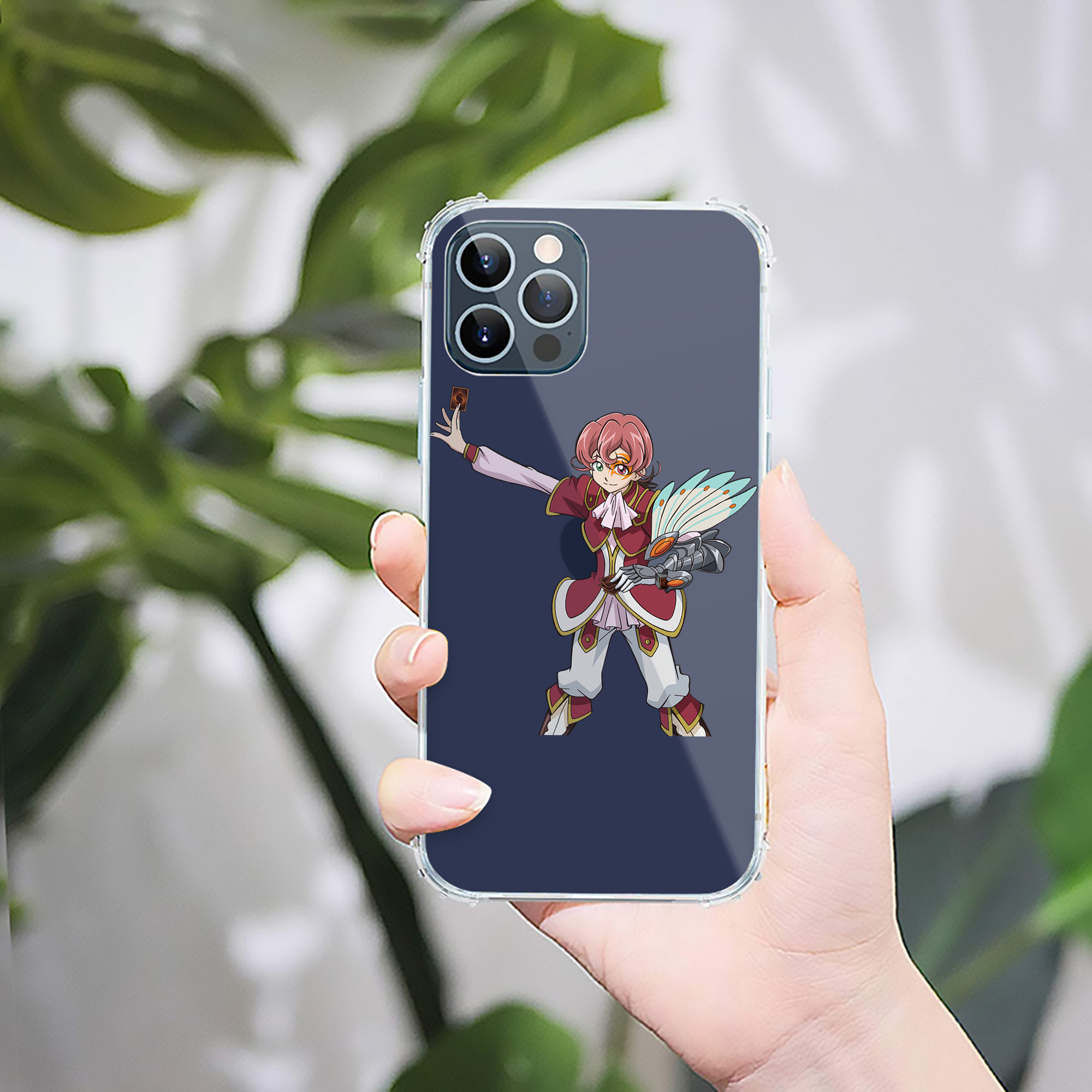 （画像用） 遊☆戯☆王 Yu-Gi-Oh! 【iPhone 12シリーズ対応】透明スマホケース（クリアソフトケース）
